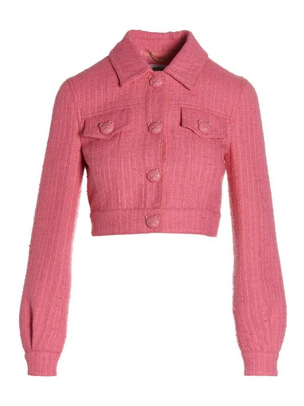 Moschino Veste Casual - Fuchsia