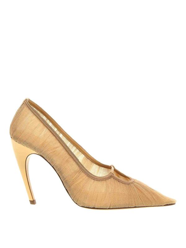 Nensi Dojaka Chaussures À Talon - Beige