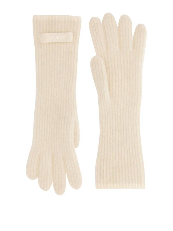 Jacquemus Gants - Blanc