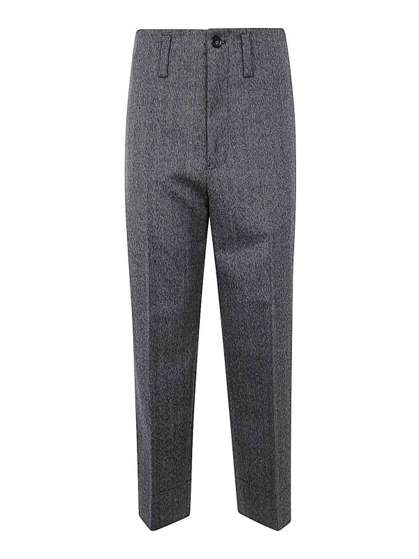 Sofie D'Hoore Pantalons Décontractés - Gris