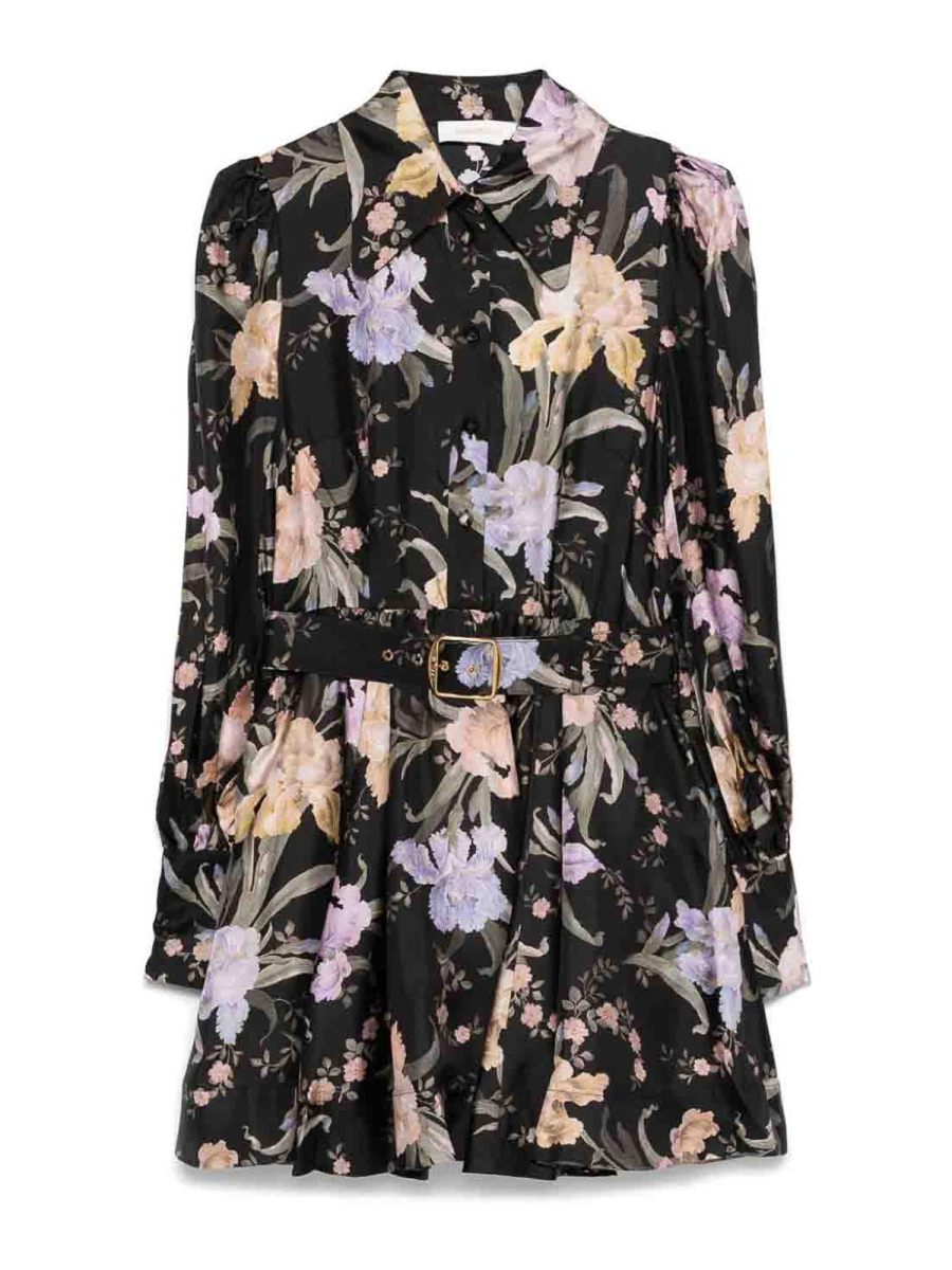 Zimmermann Robe Courte - Noir