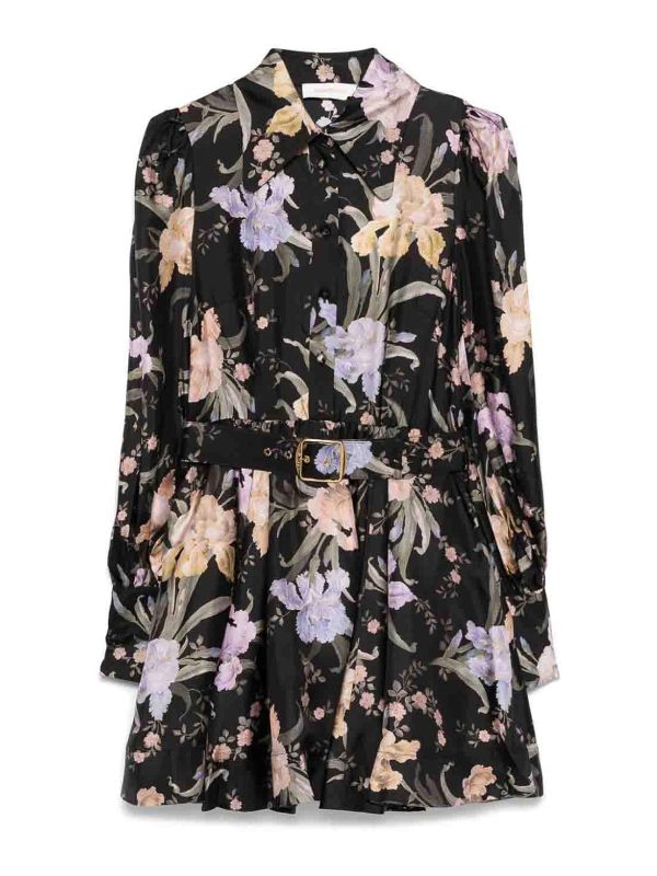Zimmermann Robe Courte - Noir