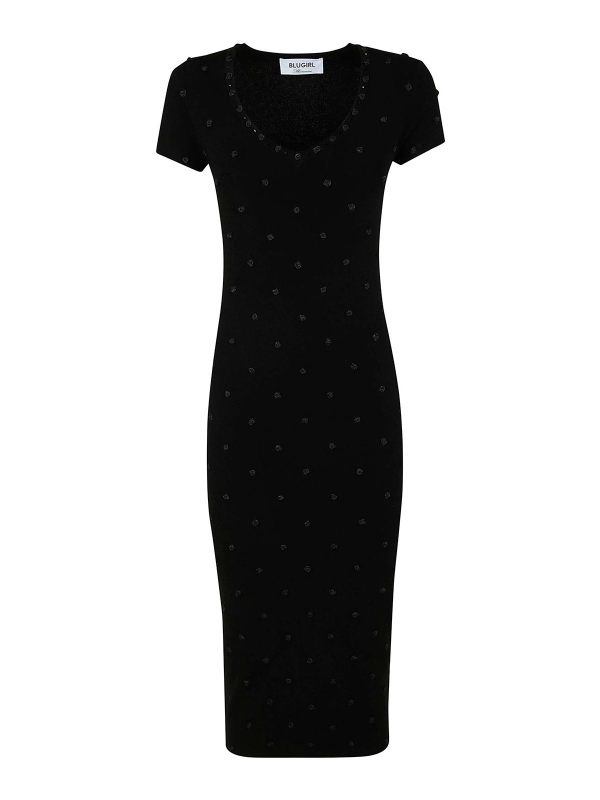 Blugirl Robe Courte - Noir