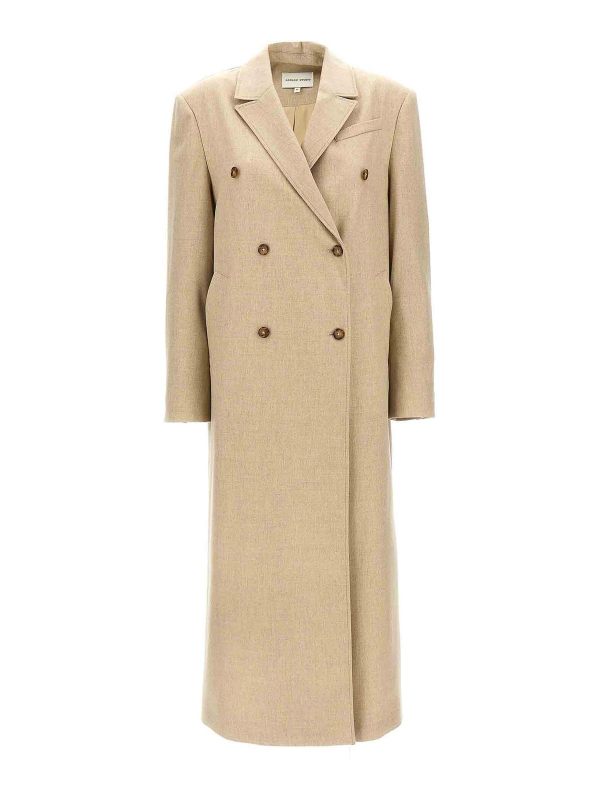 Loulou Studio Manteau Court - Beige