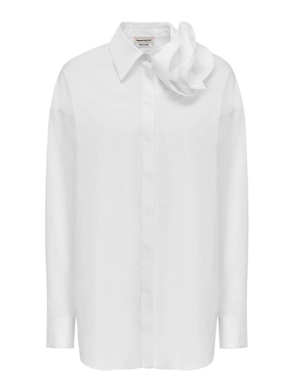 Alexander Mcqueen Chemise - Blanc