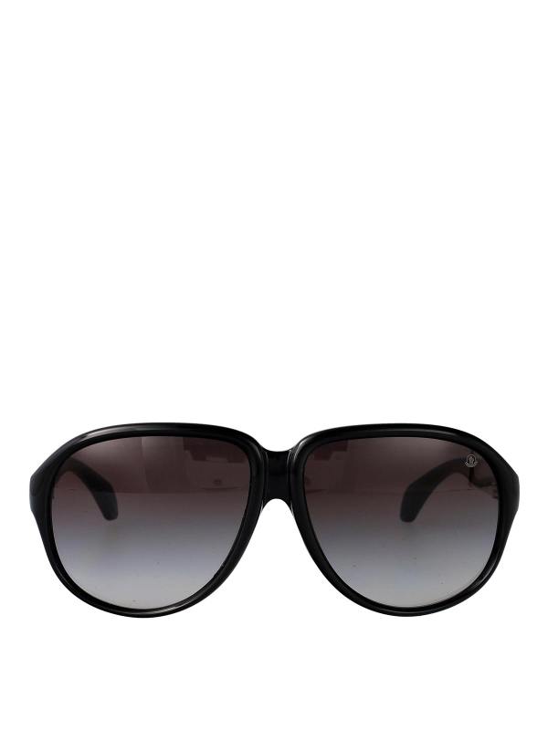 Moncler Lunettes De Soleil - Noir
