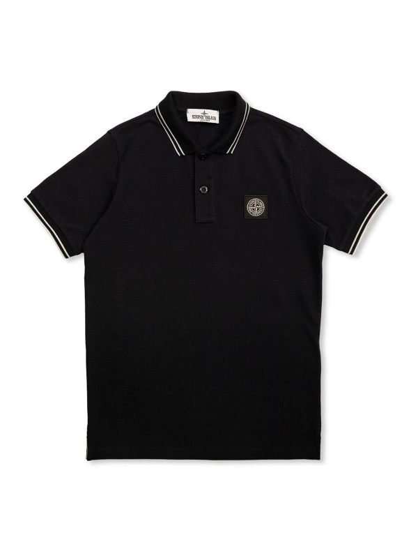 Stone Island Junior Polo - Bleu