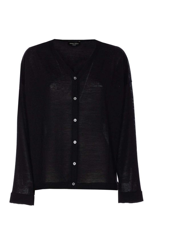 Roberto Collina Cardigan - Noir