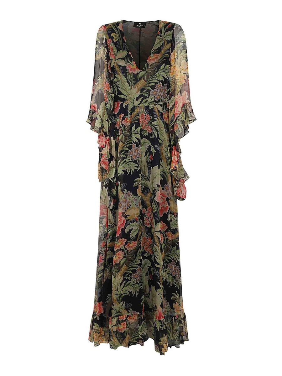Etro Robe De Soirée - Multicolore