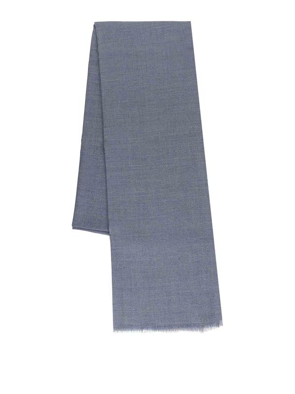 Brunello Cucinelli Écharpe - Bleu
