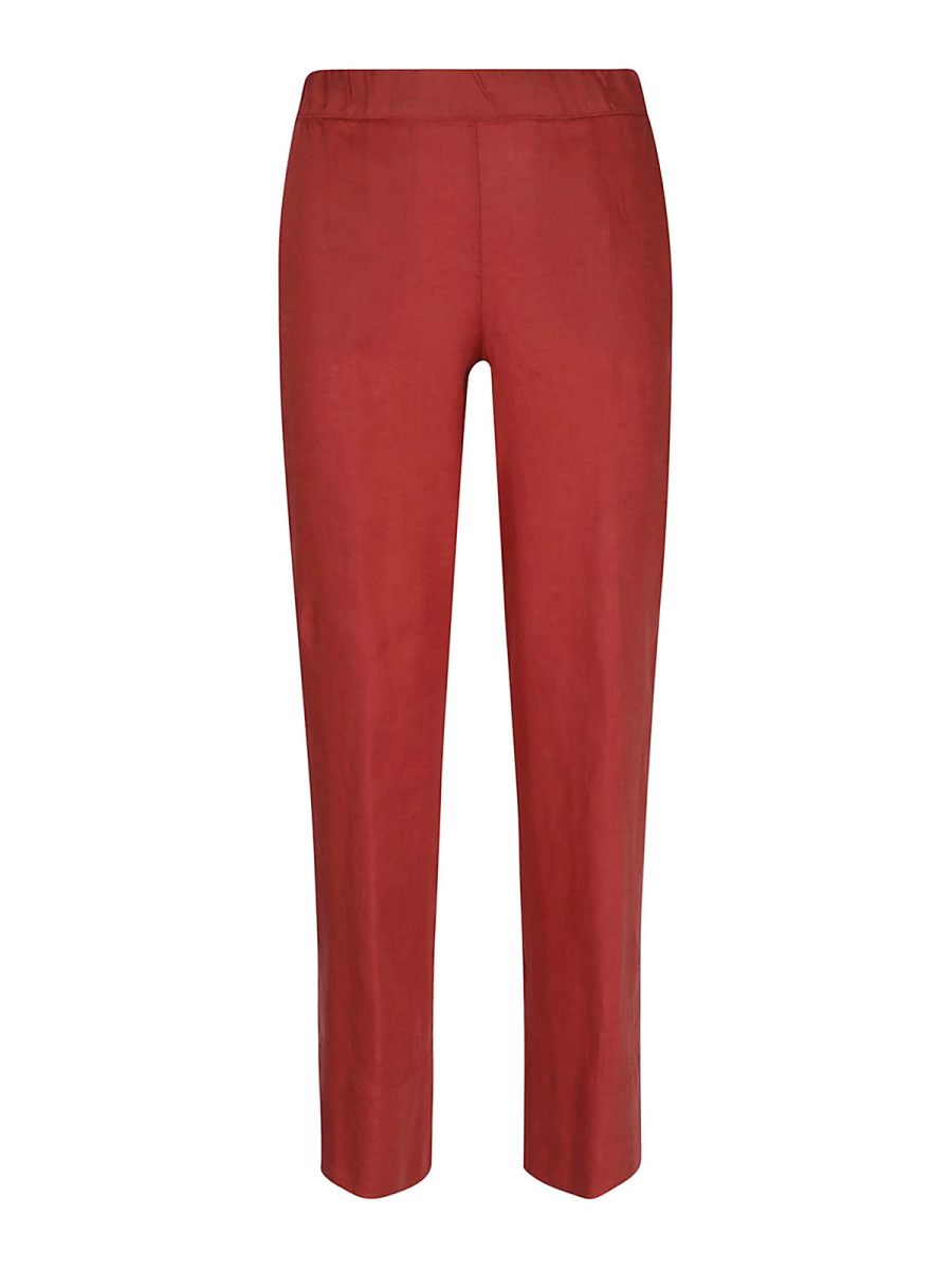 Whyci Pantalons Décontractés - Rouge