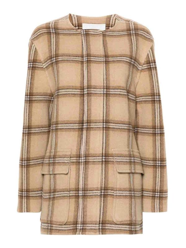 Isabel Marant Manteau Au Genou - Camel