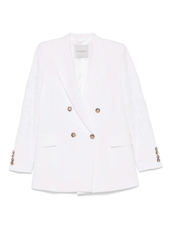 Ermanno Firenze Blazer - Blanc