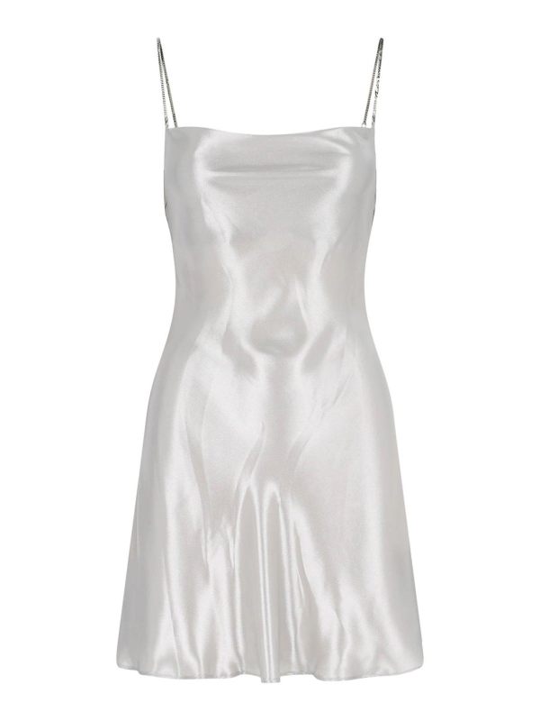 Diesel Robe Courte - Argent