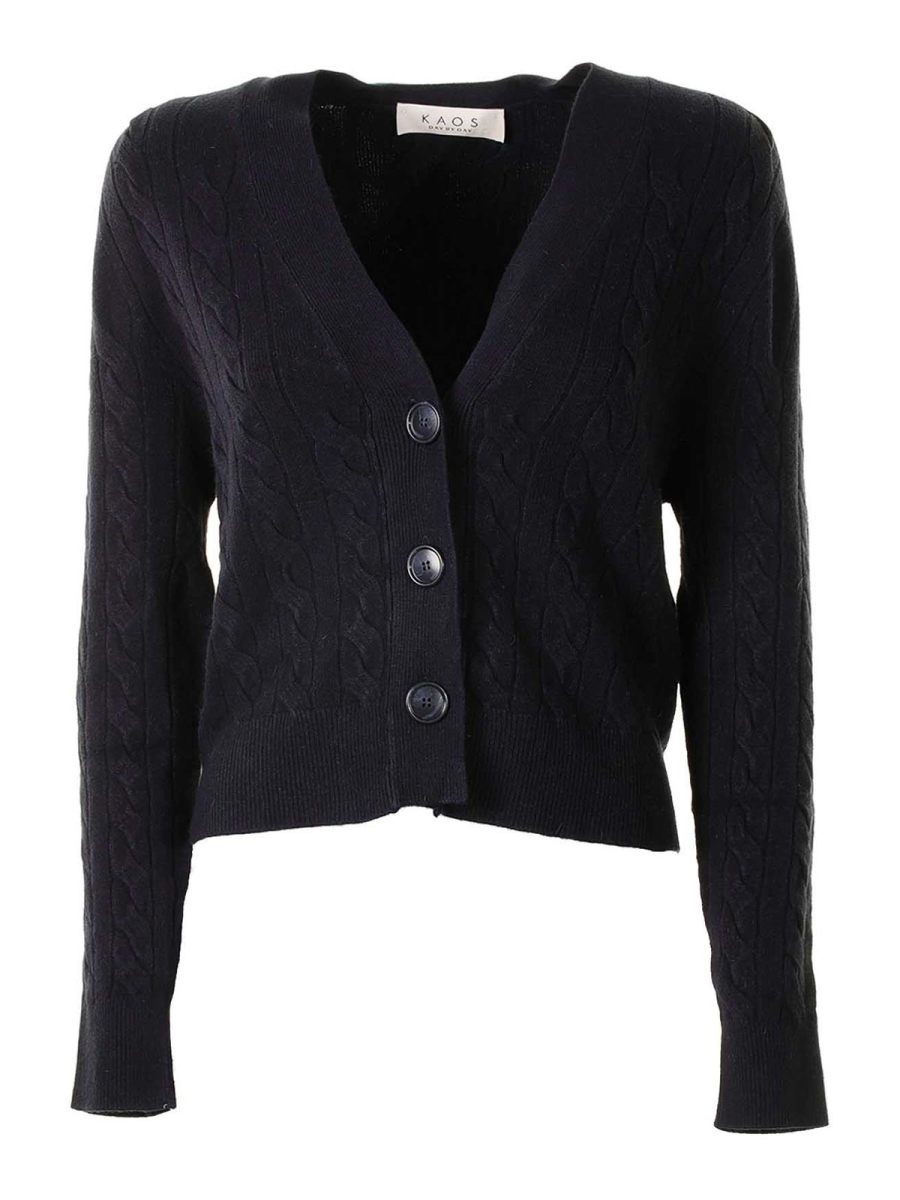 Kaos Cardigan - Bleu