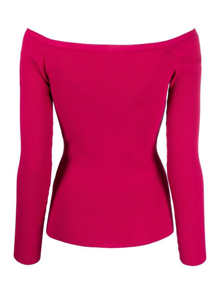 P. A.R. O.S. H. Pull Col Bateau - Fuchsia