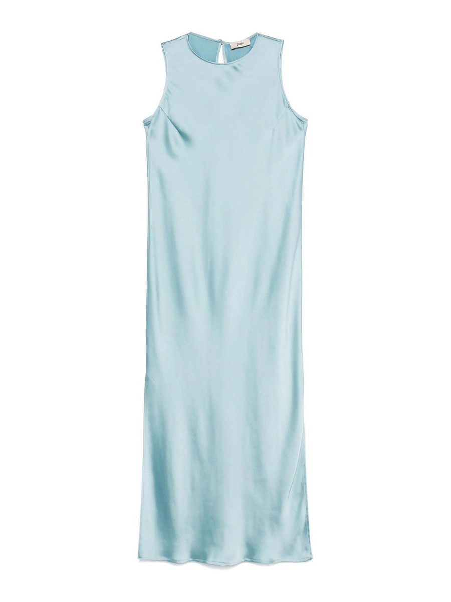 Herno Robe Au Genou - Bleu Clair