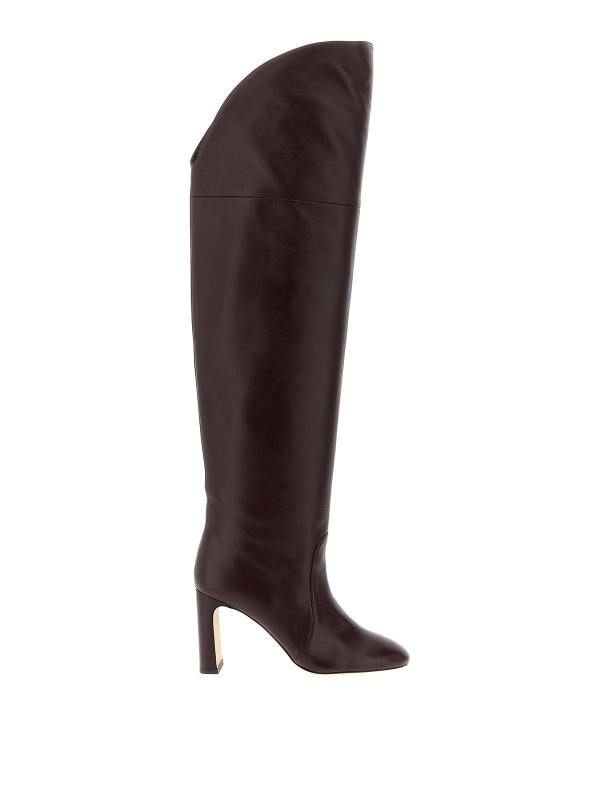 Stuart Weitzman Bottes - Rouge Brun