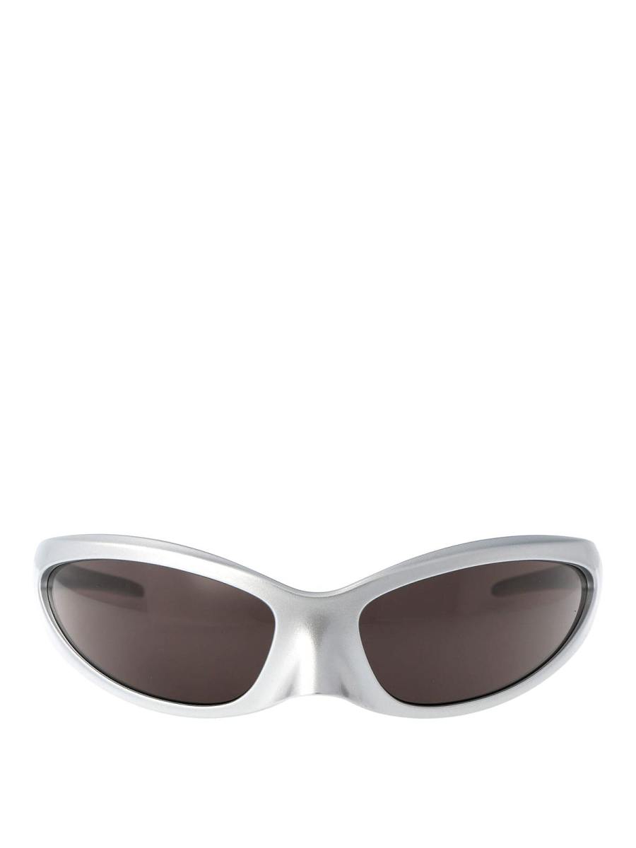 Balenciaga Lunettes De Soleil - Argent