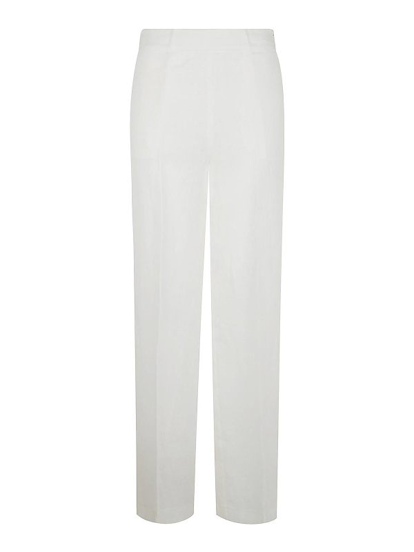 Liviana Conti Pantalons Décontractés - Blanc