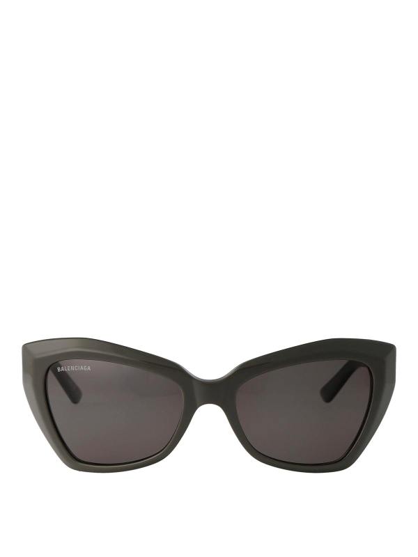 Balenciaga Lunettes De Soleil - Gris