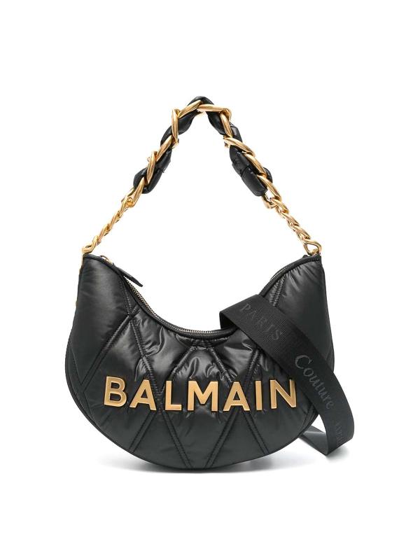 Balmain Sac Bandoulière - Noir