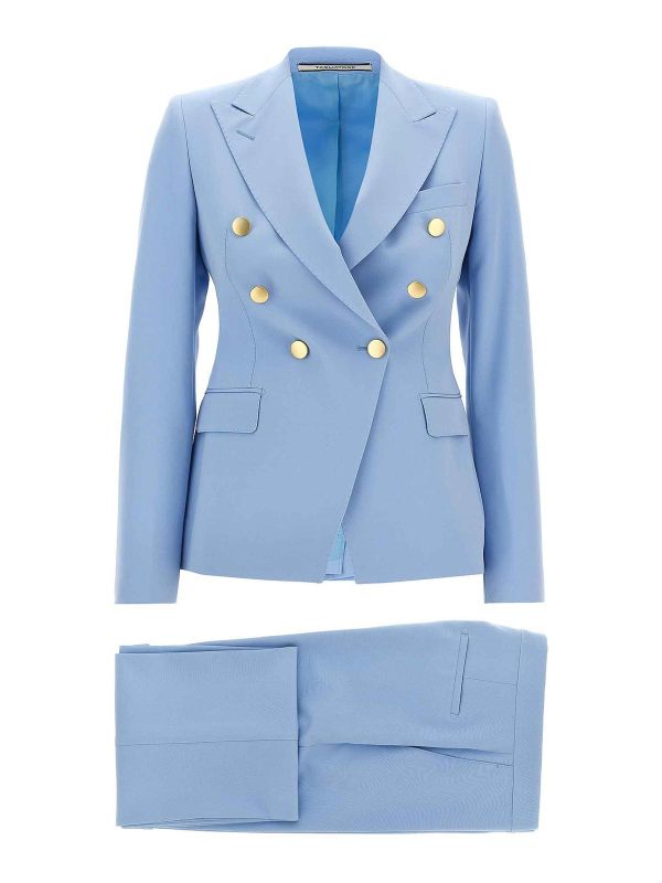 Tagliatore Robe Au Genou - Bleu Clair