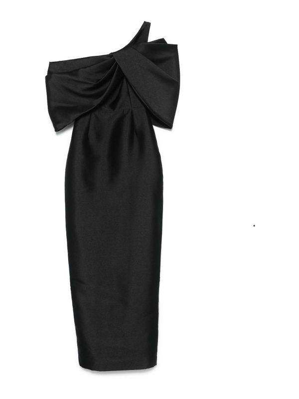 Solace London Maxi Robe - Noir