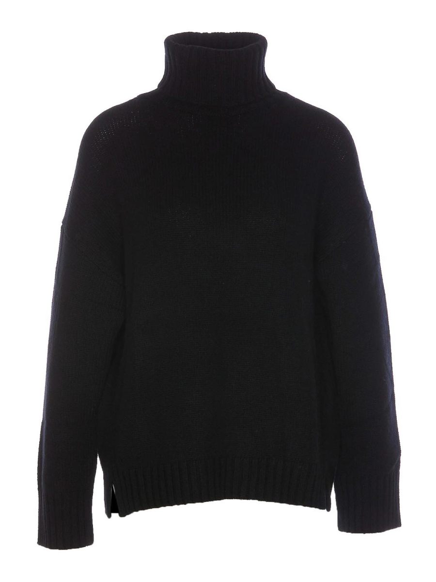 Allude Pull Col Rond - Noir