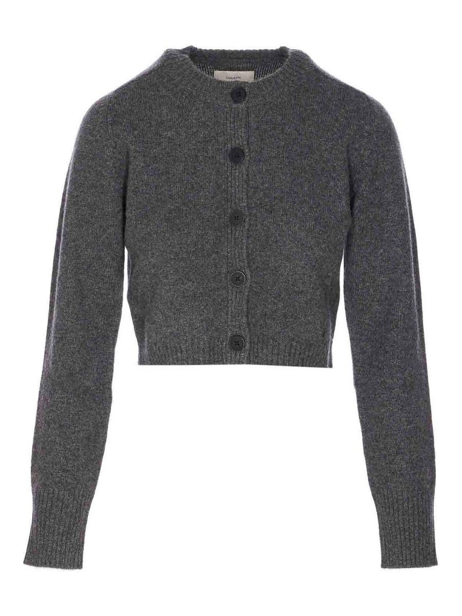 Loulou Studio Cardigan - Gris