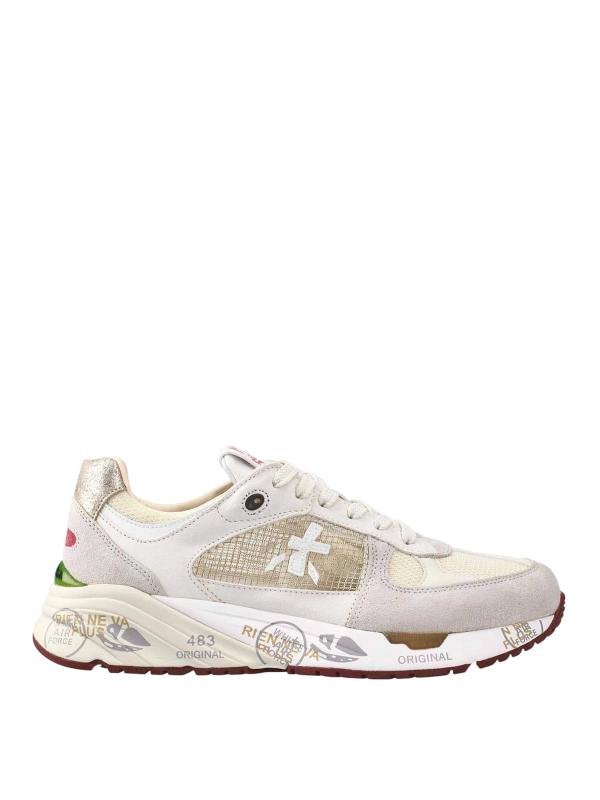 Premiata Baskets - Blanc