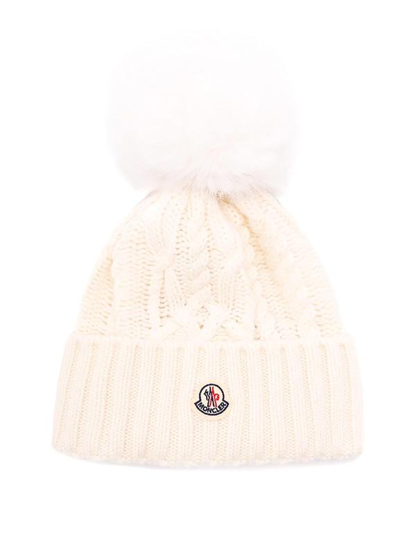 Moncler Chapeau - Blanc