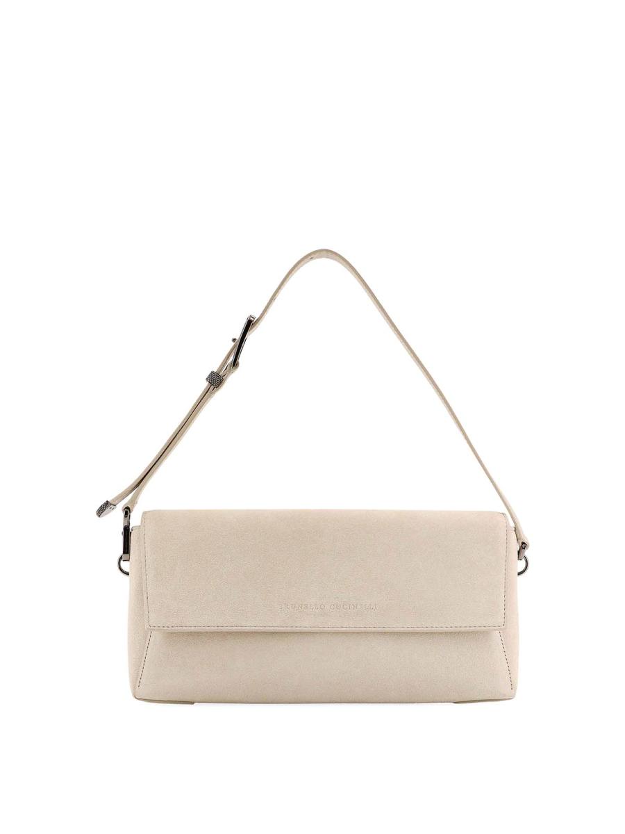 Brunello Cucinelli Sac Bandoulière - Beig