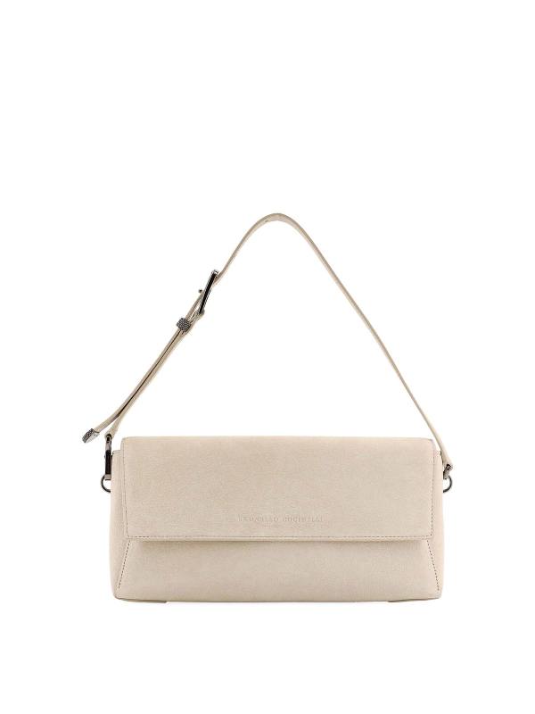 Brunello Cucinelli Sac Bandoulière - Beig