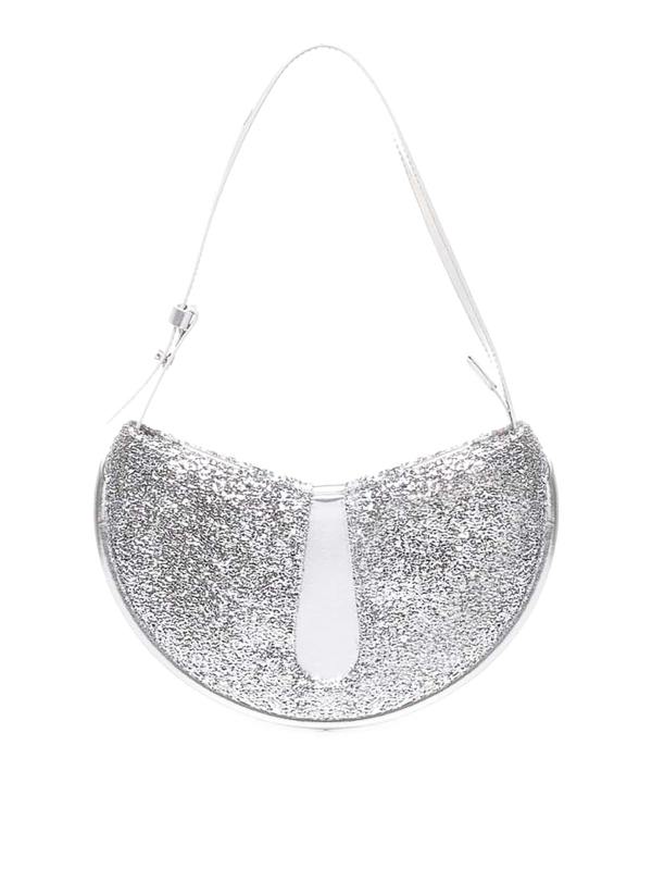 Themoirè Sac Bandoulière - Argent