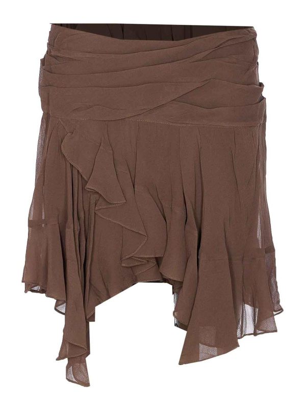 Isabel Marant Etoile Jupe Midi - Vert