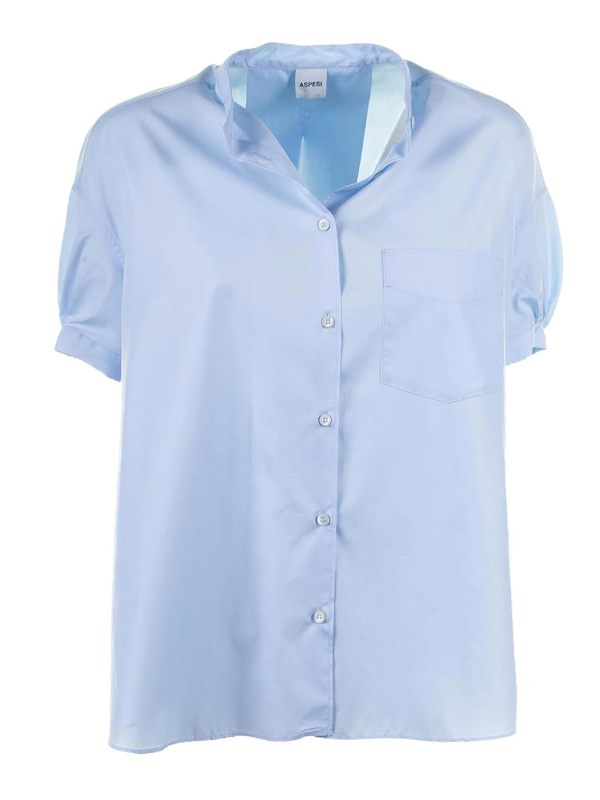 Aspesi Chemise - Bleu