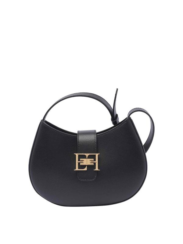 Elisabetta Franchi Sac Bandoulière - Noir