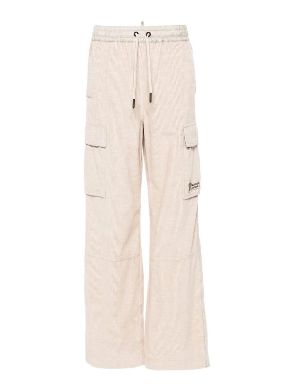 Moncler Pantalons Décontractés - Rose Clair