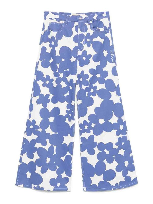 Marni Pantalons Décontractés - Bleu