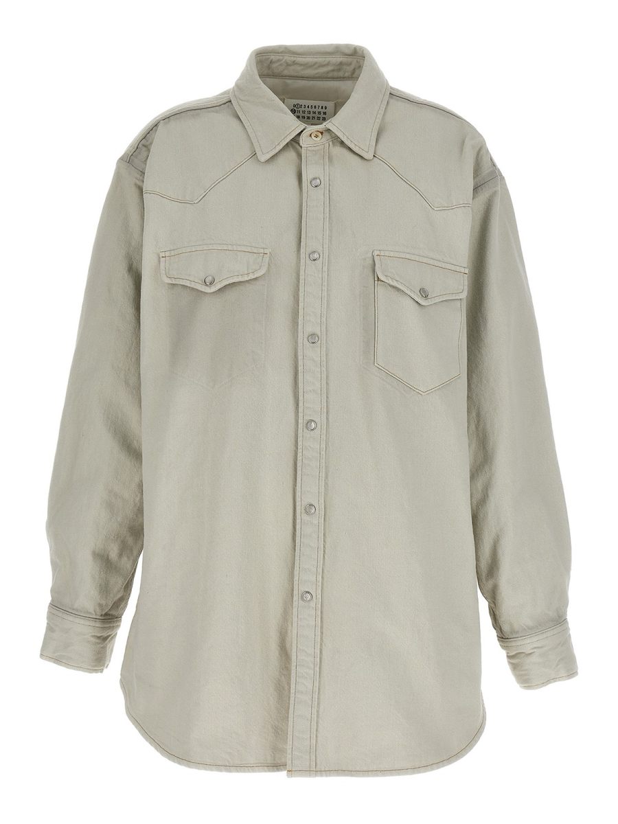 Maison Margiela Chemise - Blanc