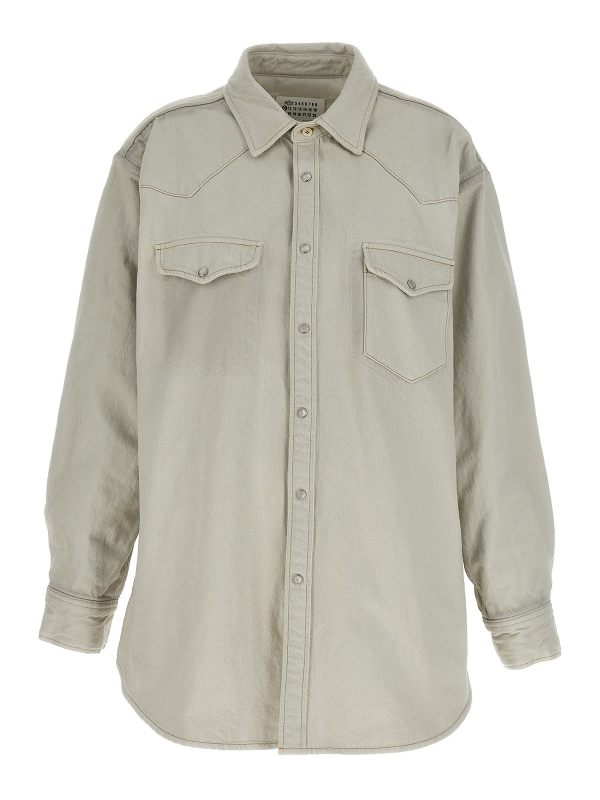 Maison Margiela Chemise - Blanc