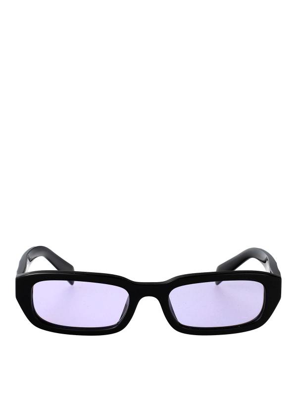 Prada Lunettes De Soleil - Noir