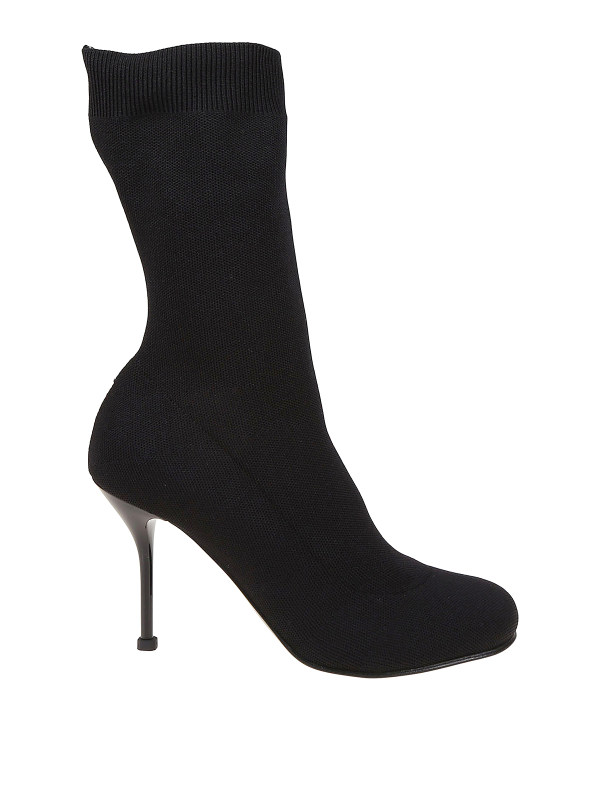 Alexander Mcqueen Bottes - Noir