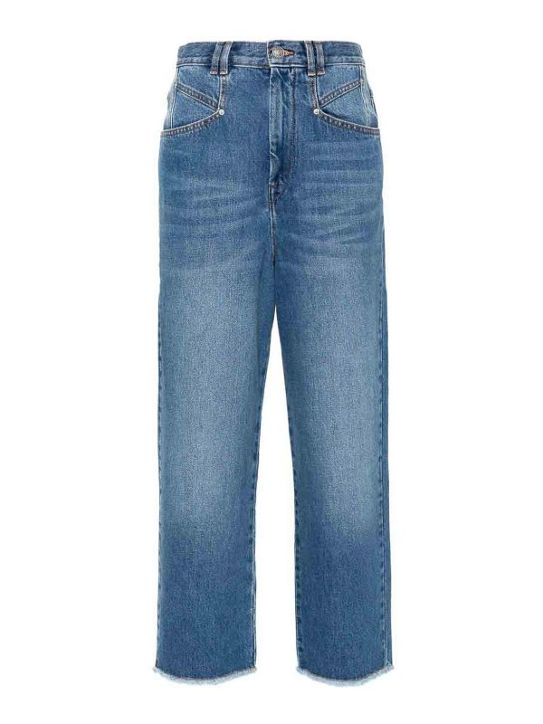Isabel Marant Jean Bootcut - Bleu