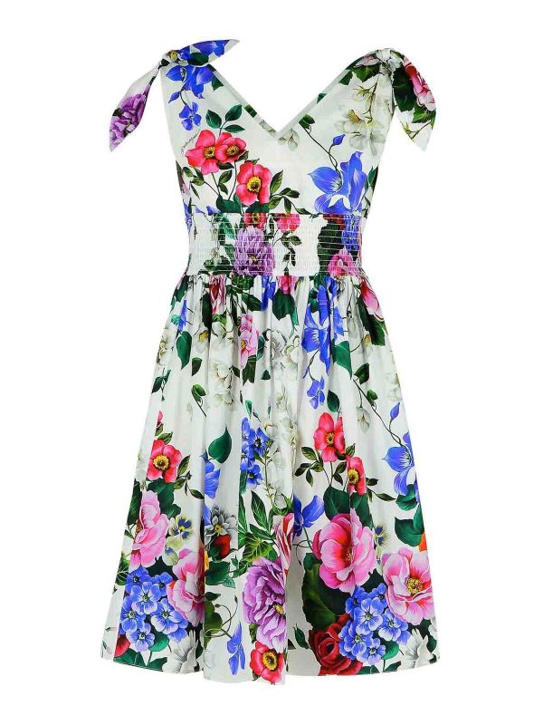 Dolce & Gabbana Robe Au Genou - Multicolore