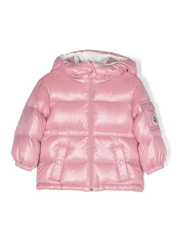 Moncler Jr Veste Casual - Rose