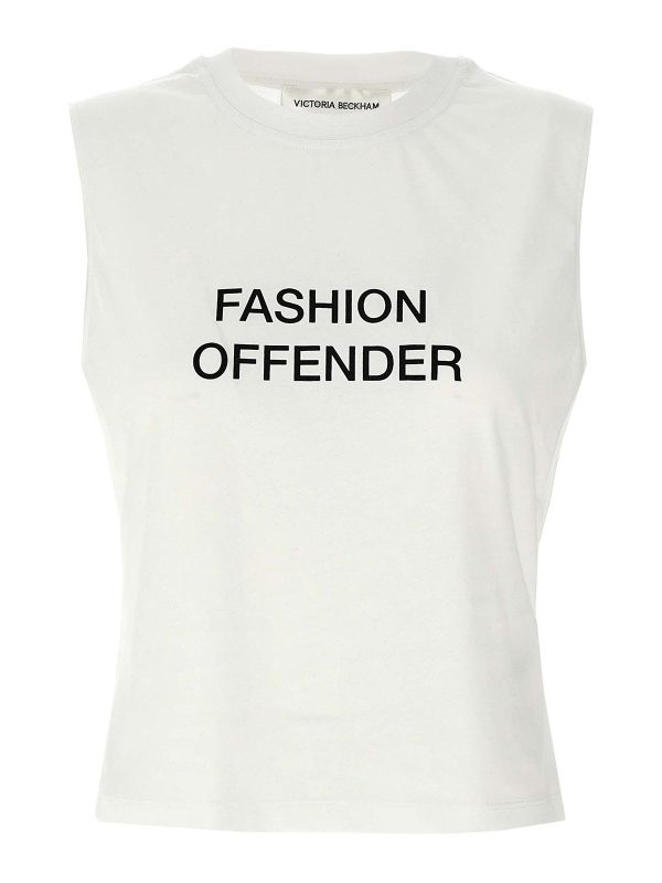 Victoria Beckham Top - Blanc