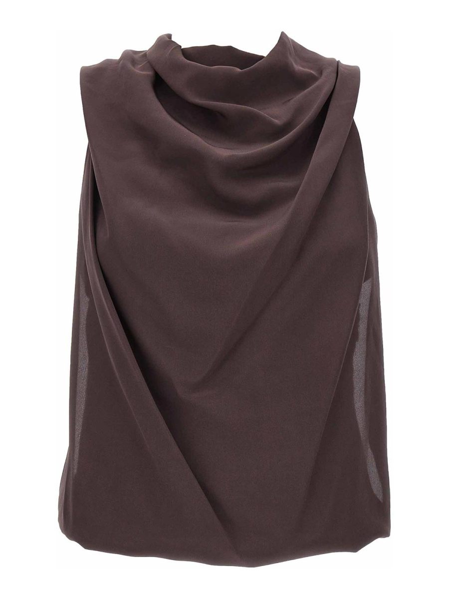 Lanvin Top - Marron