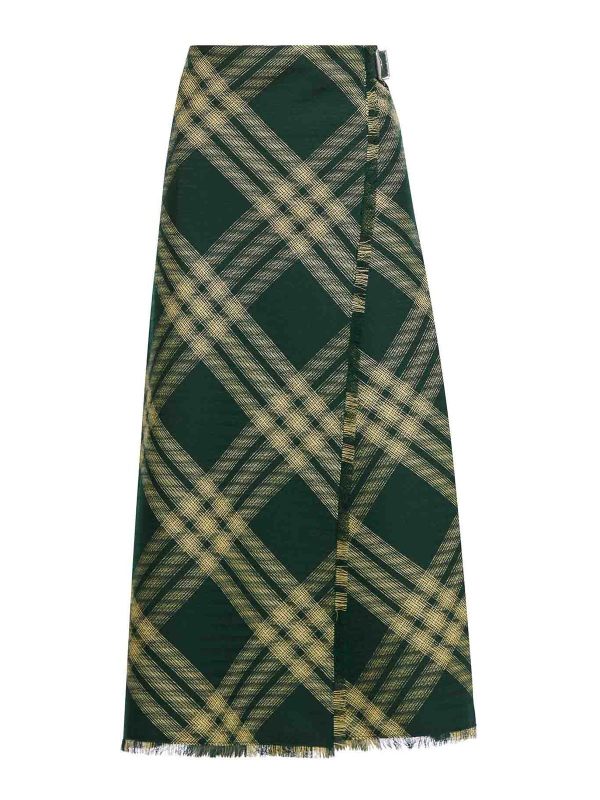 Burberry Jupe Midi - Noir